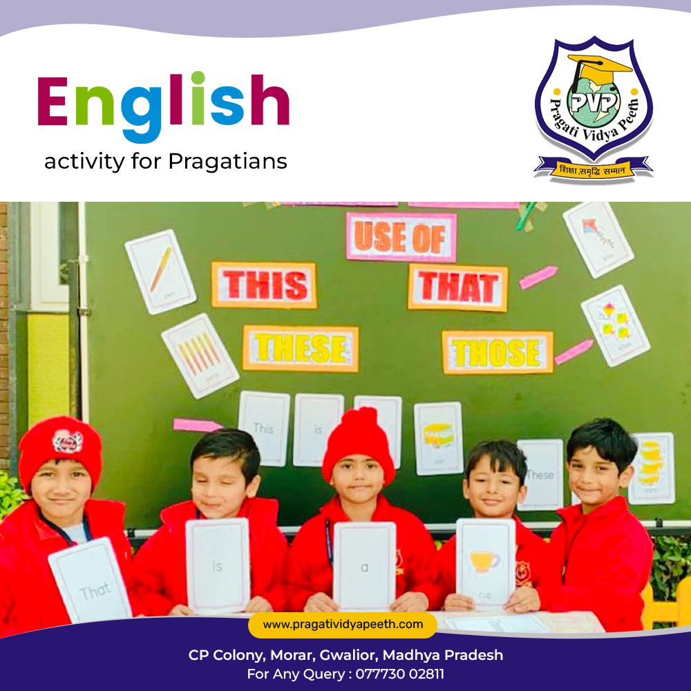 English learning activity for pragatians
