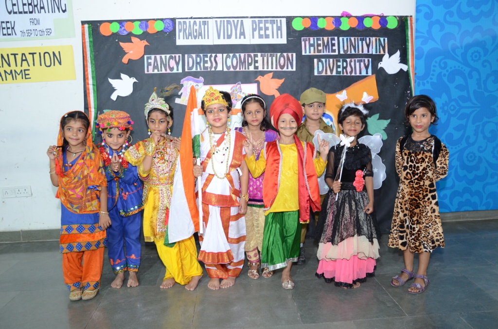 Fancy Dress Competition Theme- Unity in Diversity