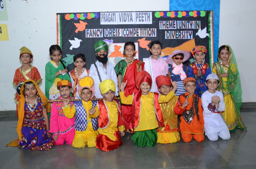 Fancy Dress Competition Theme- Unity in Diversity