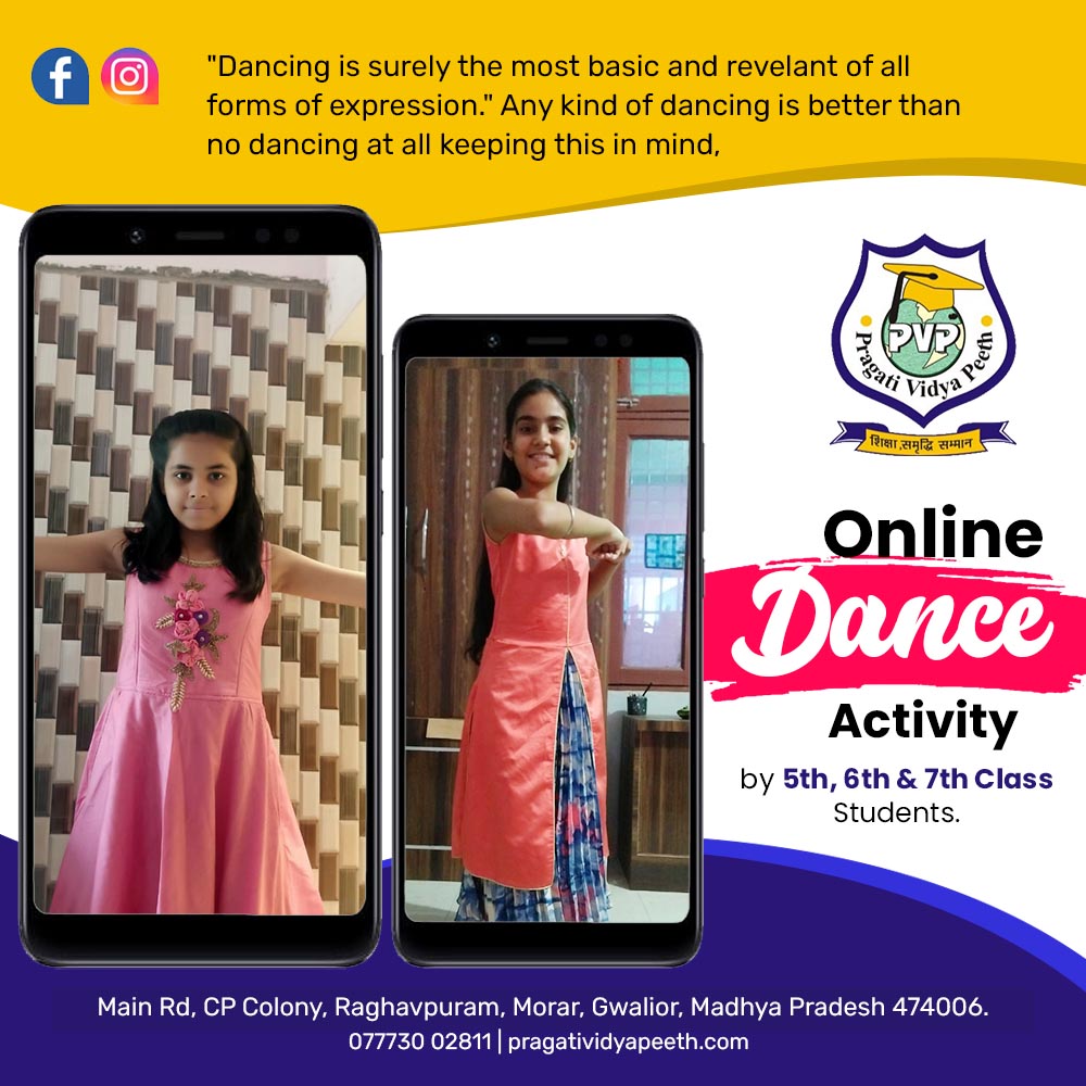 Online Dance Activity (6th and 7th)