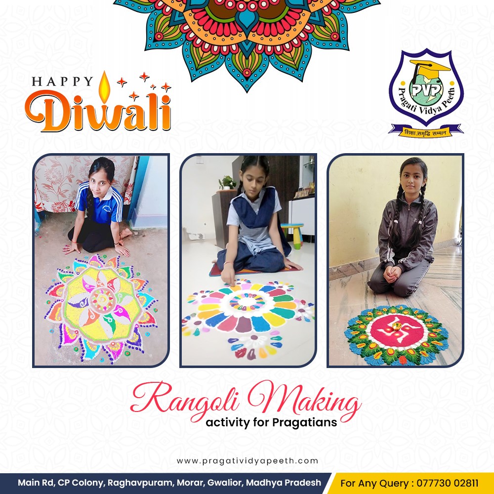 RANGOLI MAKING ACTIVITY