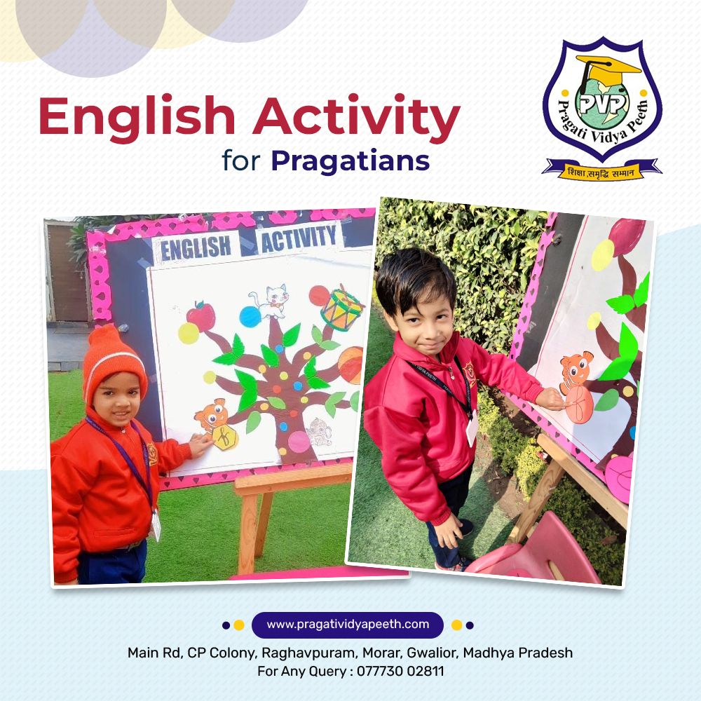 ENGLISH ACTIVITY FOR PRAGATIANS