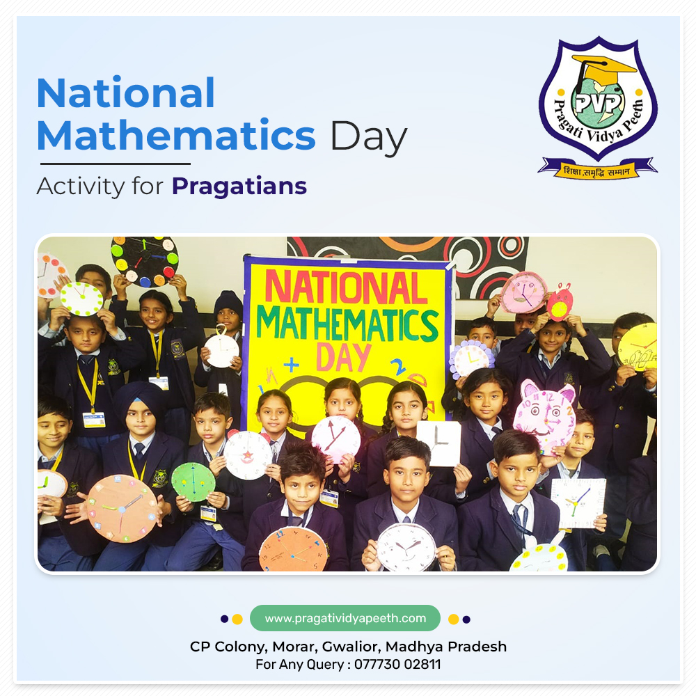 National Mathematics Day Activity for Pragatians