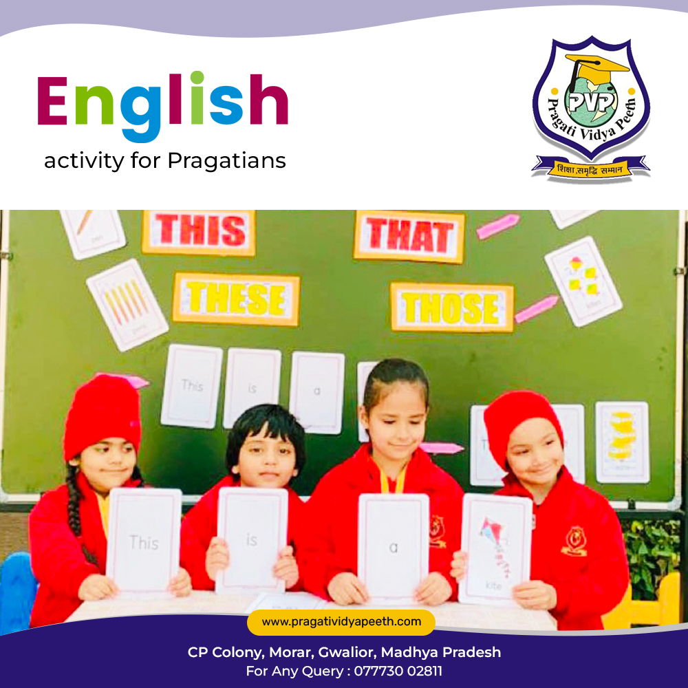 English learning activity for pragatians