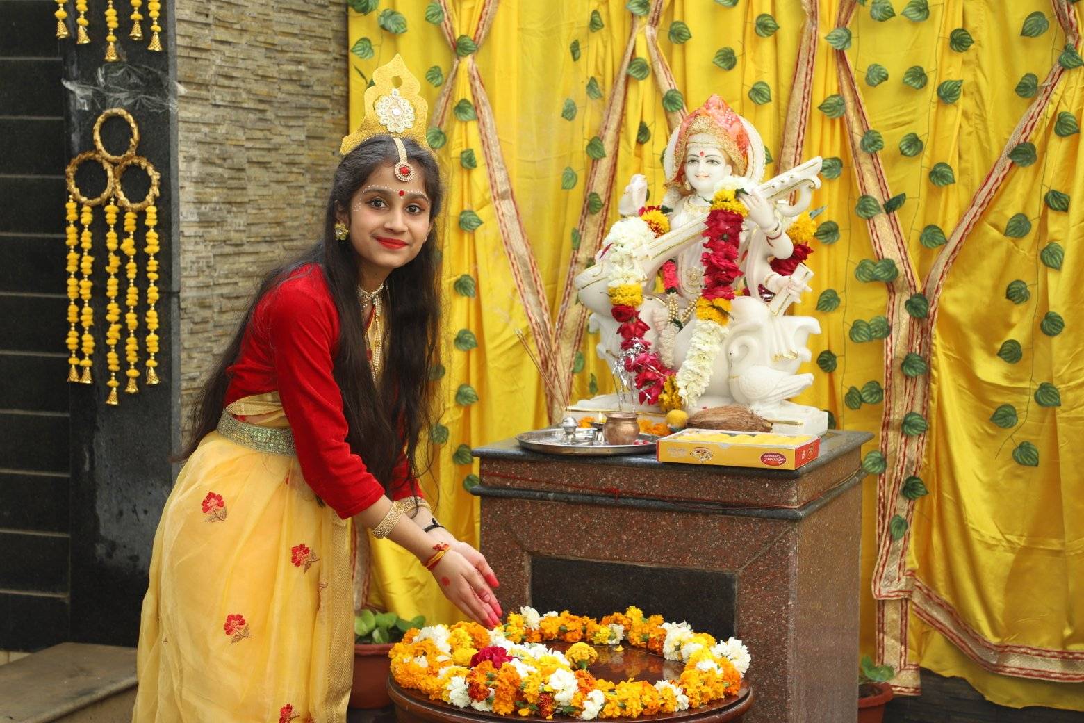 Maa Saraswati Poojan