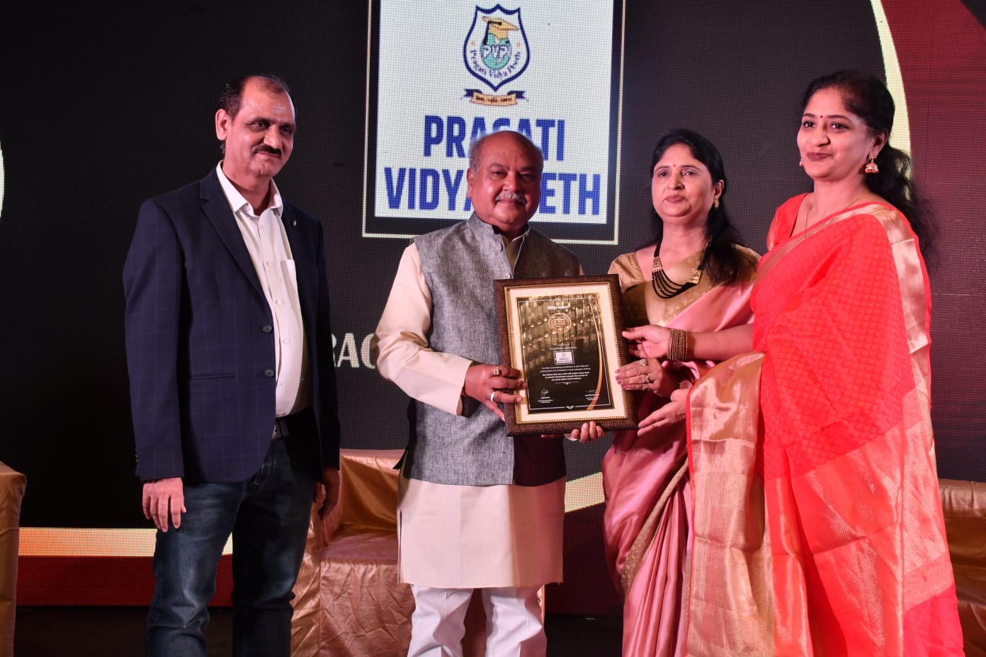 Awarded by Our Dear and Respected Shri. Narendra Singh Tomar Ji, Hon. Speaker, MP Assembly