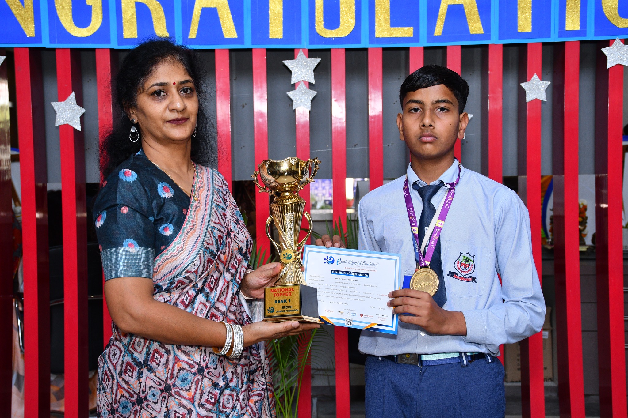 STAR PERFORMER AWARD CEREMONY  (CLASS VI- IX)