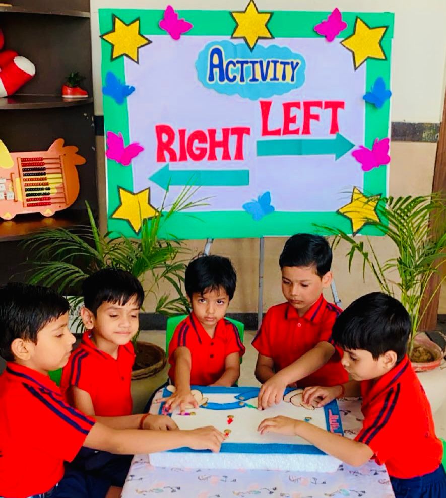 MATHS ACTIVITY BY UKG STUDENTS