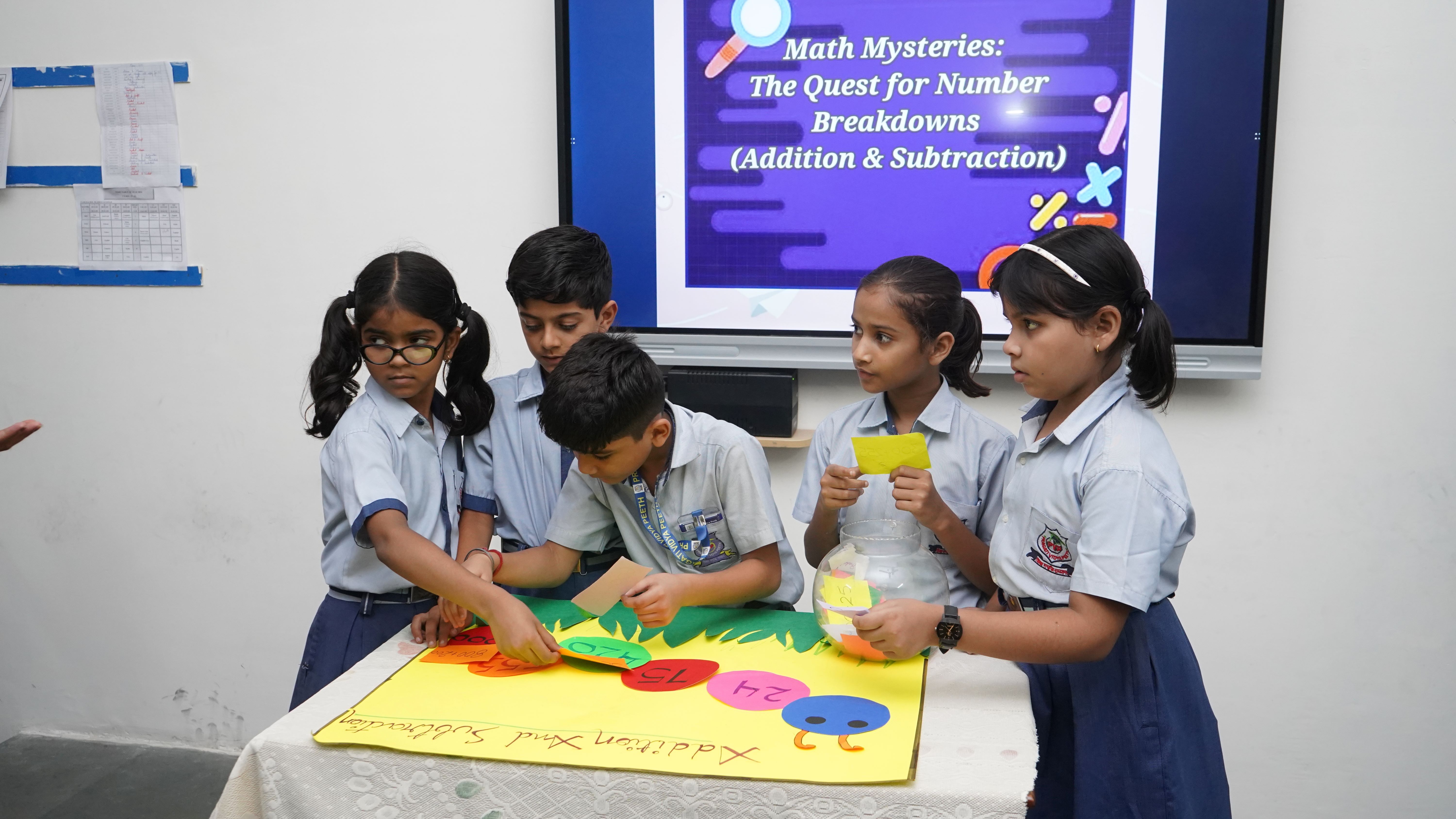 MATHS ACTIVITY CLASS 4TH