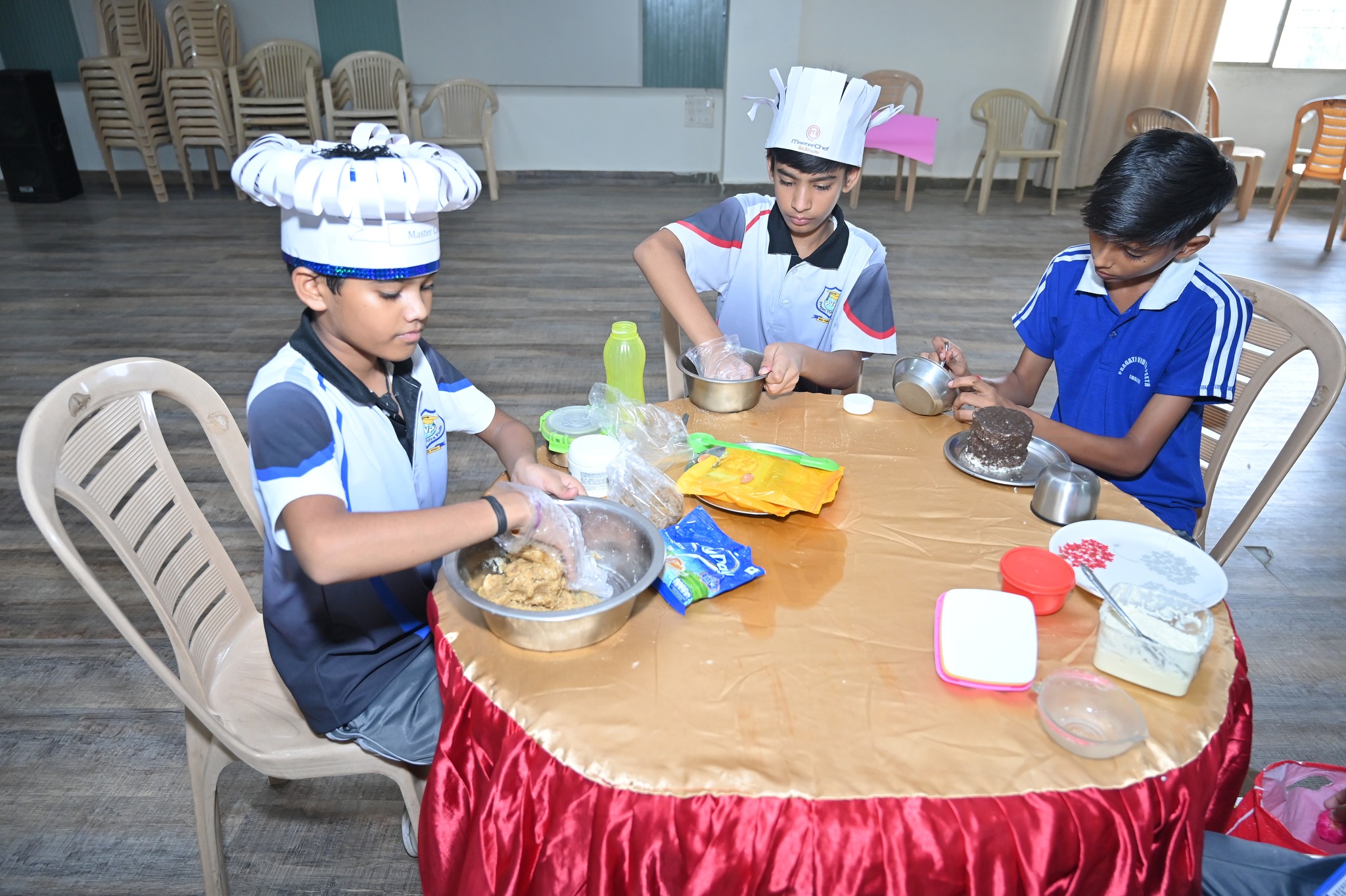 Fireless Dessert Making Competition by class 8th students 2024