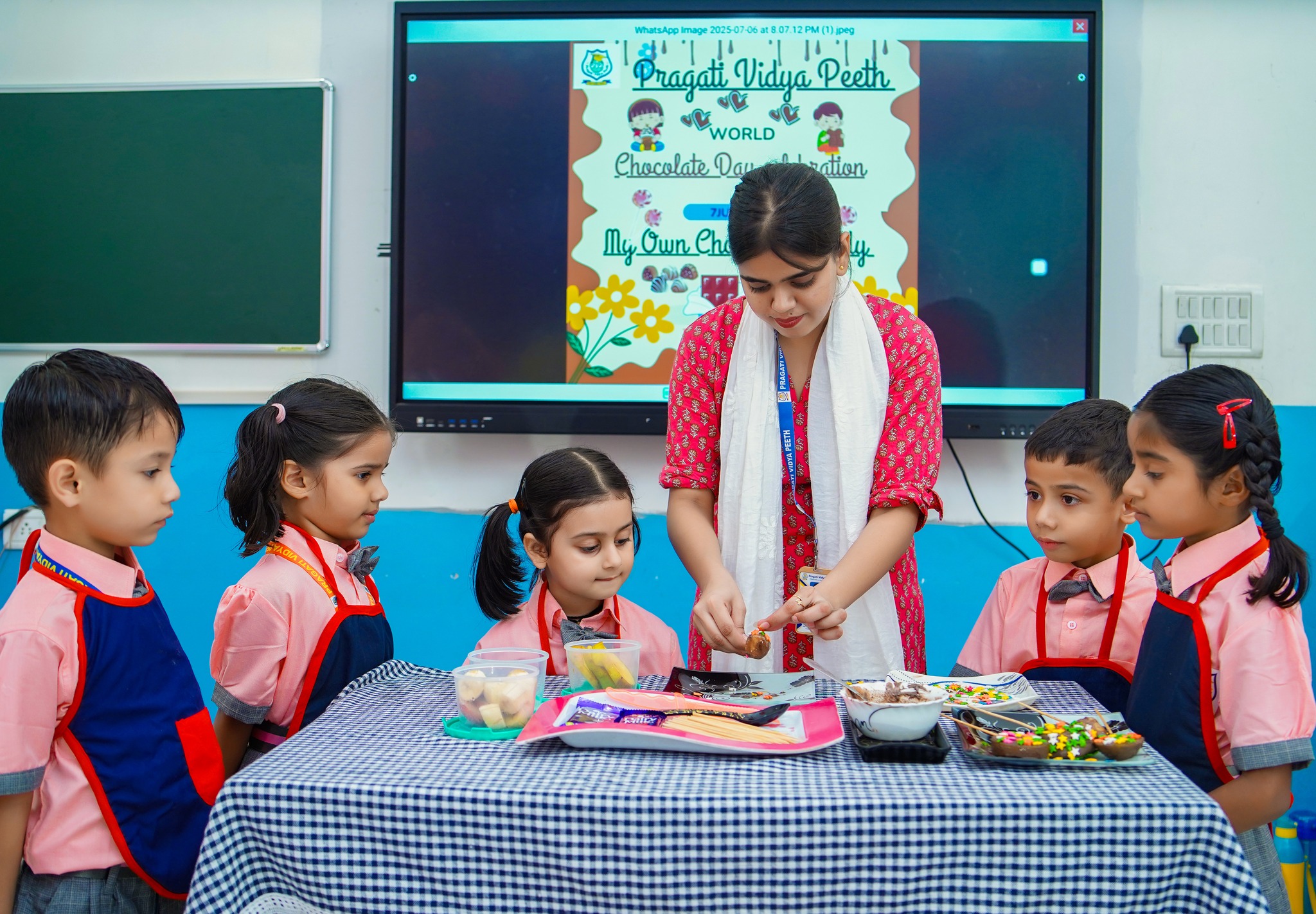 Chocolate Day Celebration at Pragati Vidya Peeth 2025