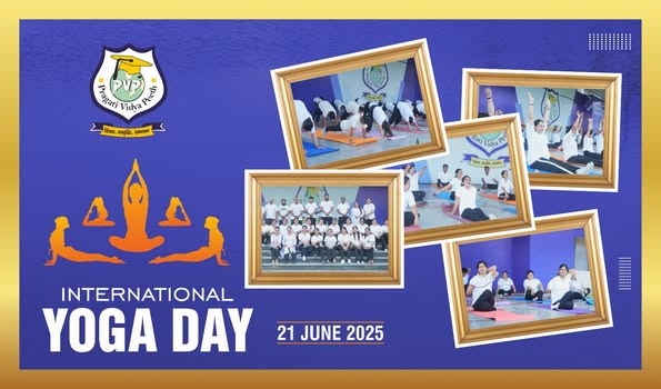 International Yoga Day Celebration at Pragati Vidya Peeth 2025