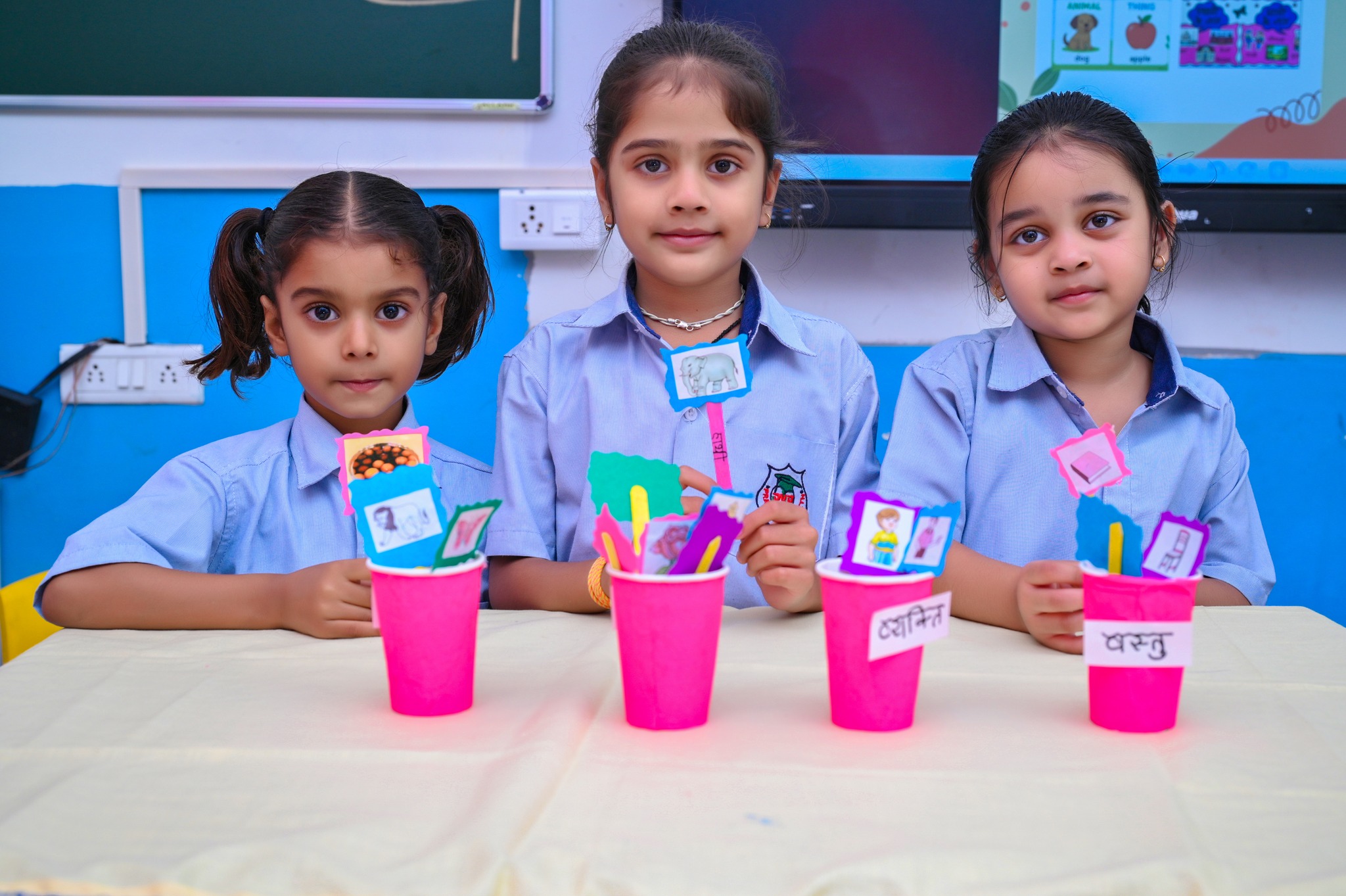 Our Class 1 students actively participated in an exciting activity based on the topic Noun Sangya