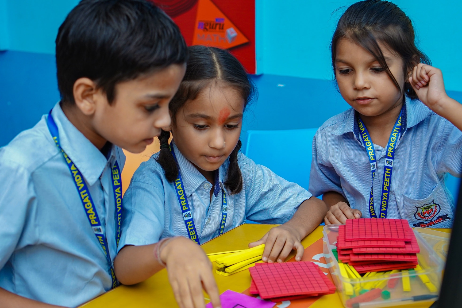 At Pragati Vidya Peeth, our energetic Class 2 students celebrated a vibrant Bagless Day
