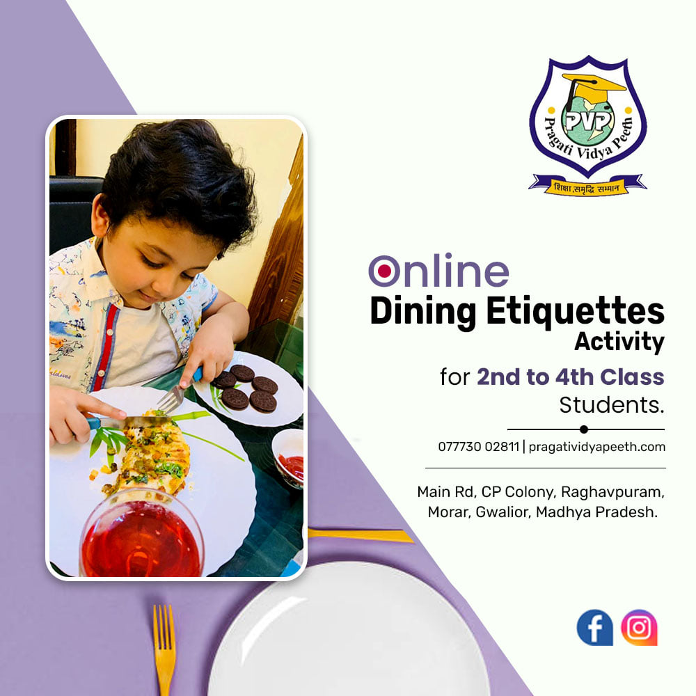 Online Activity Based on Dinning Etiquettes