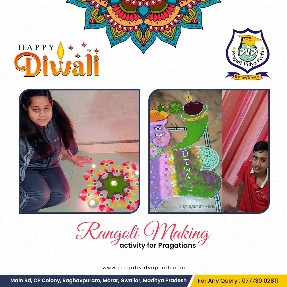 RANGOLI MAKING ACTIVITY