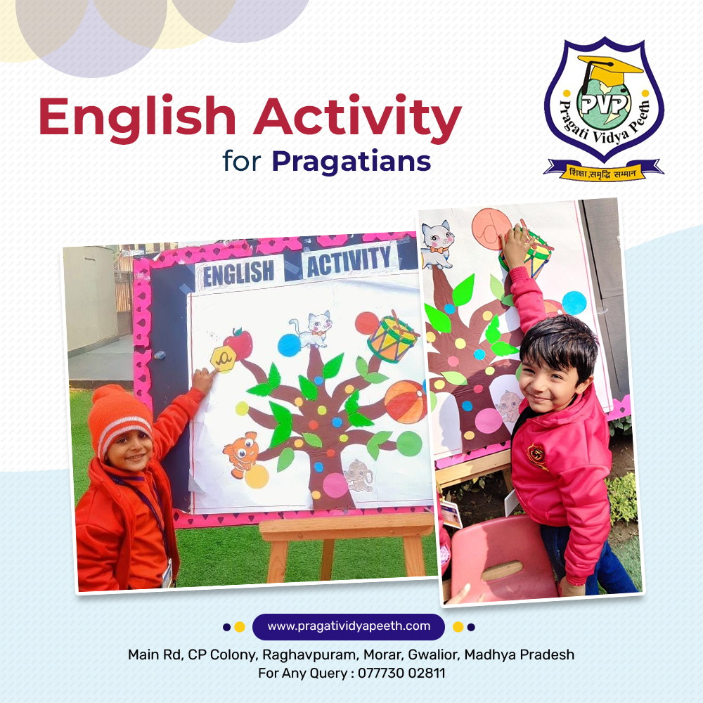 ENGLISH ACTIVITY FOR PRAGATIANS