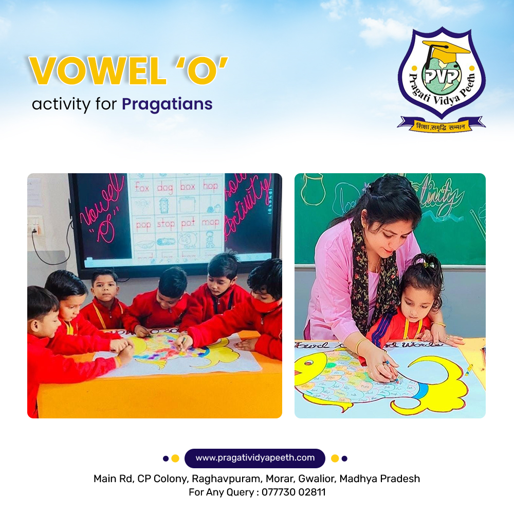 VOWEL O ACTIVITY FOR PRAGATIANS