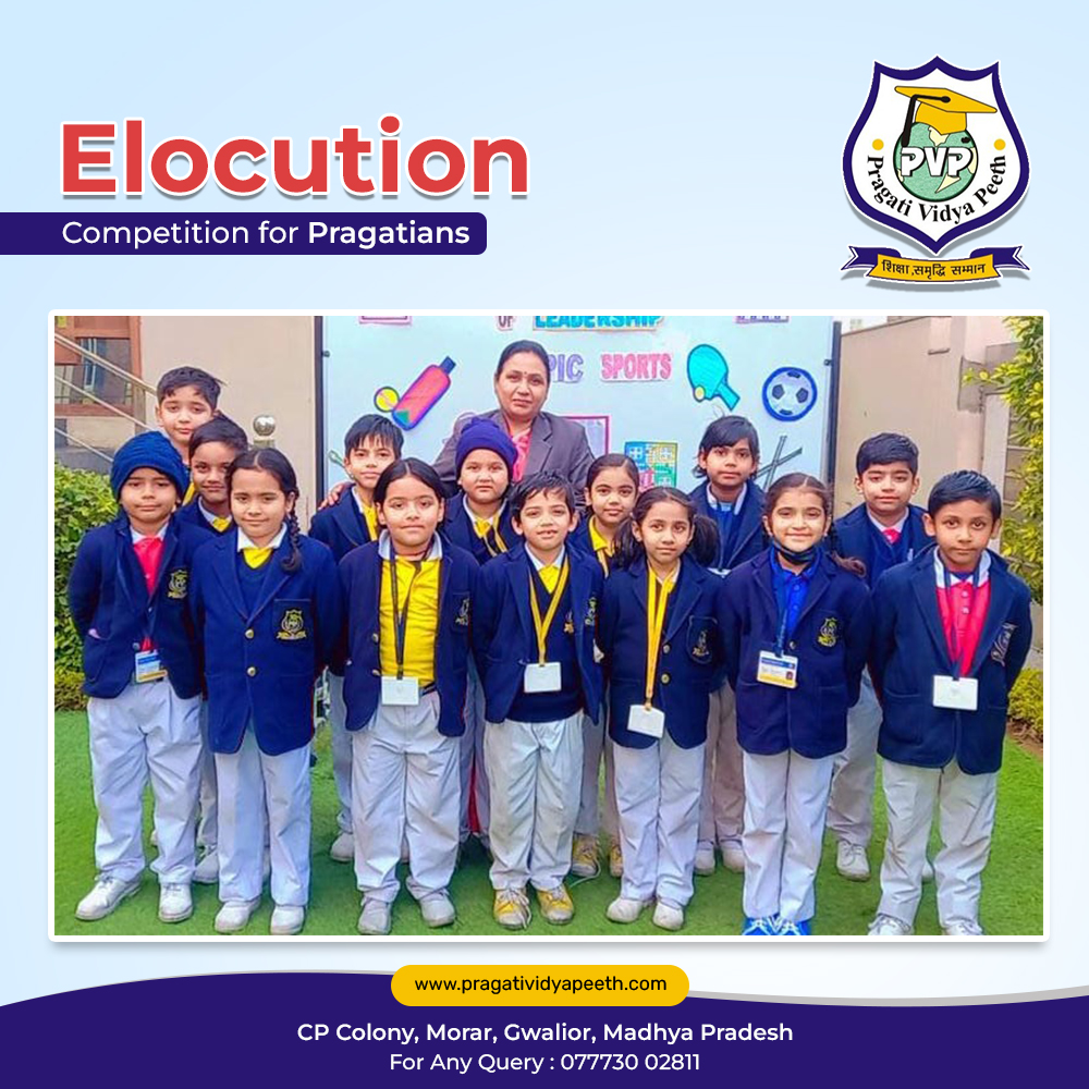 Elocution activity for Pragatians 