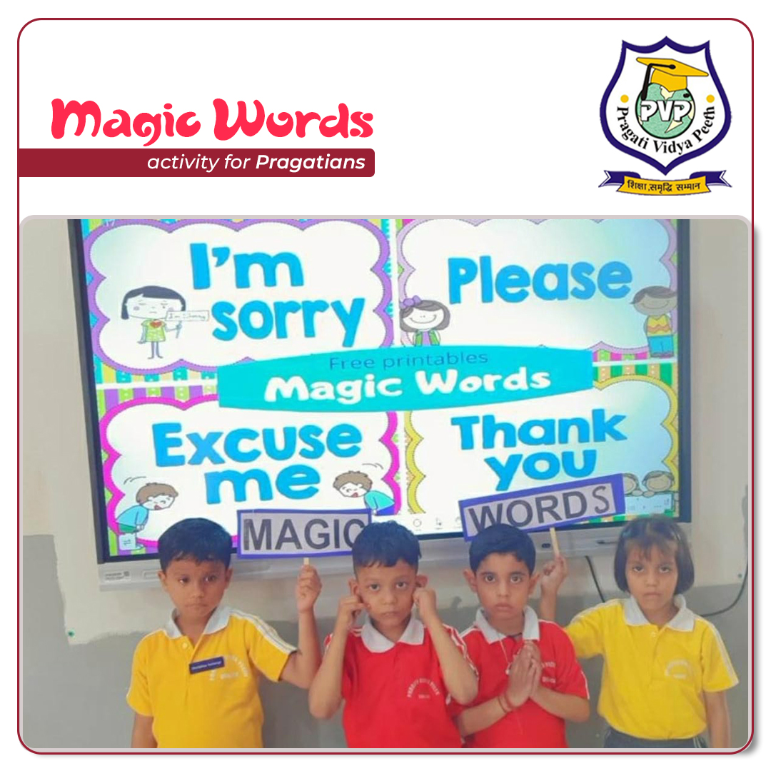 Magic Words activity for Pragatians